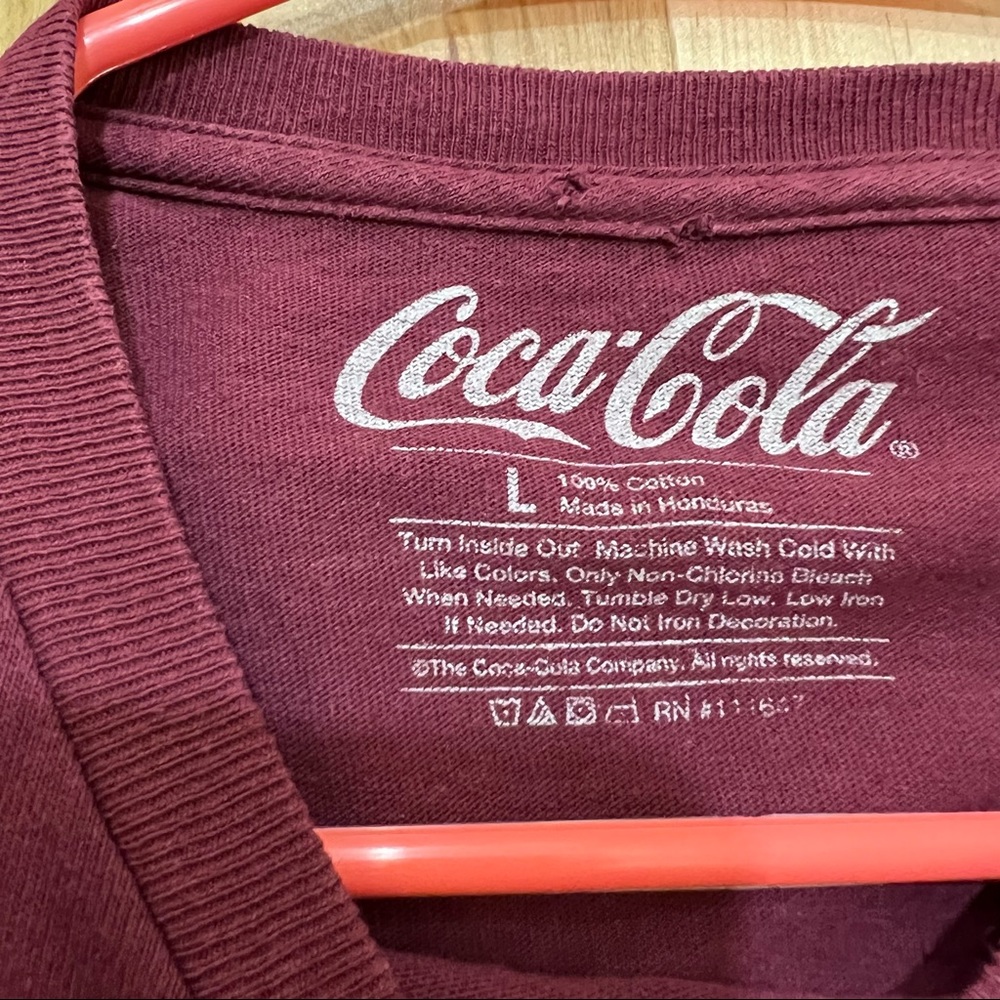 Coca Cola Long Sleeve Graphic Shirt - Picture 3 of 3